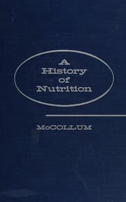 Tapa de A history of nutrition