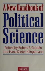Tapa de A new handbook of political science