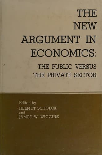 Tapa de The new argument in economics
