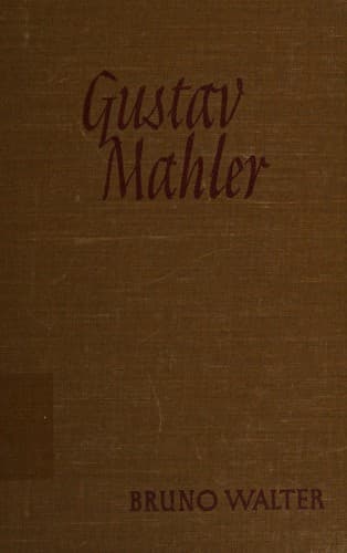 Tapa de Gustav Mahler