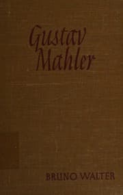 Tapa de Gustav Mahler