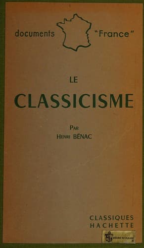 Tapa de Le classicisme