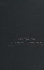 Tapa de Creating new educational communities