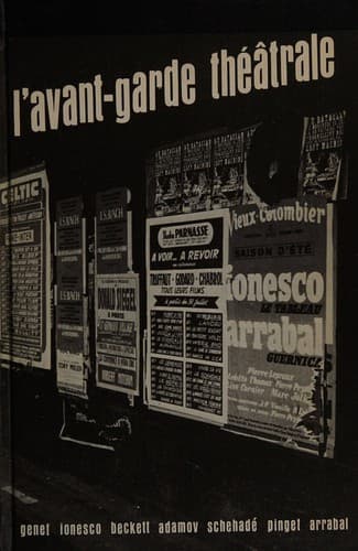 Tapa de L' avant-garde théâtrale