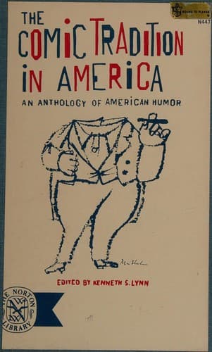Tapa de The comic tradition in America