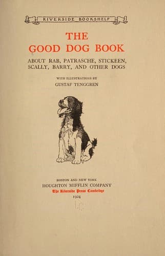 Tapa de The Good dog book