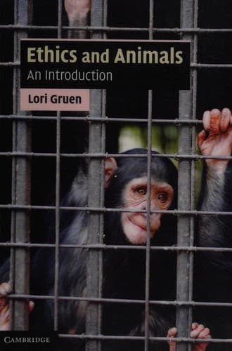 Tapa de Ethics and animals