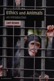 Tapa de Ethics and animals