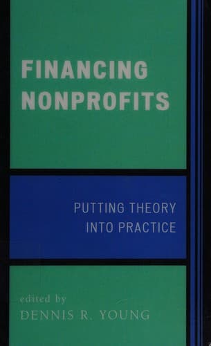 Tapa de Financing nonprofits