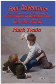 Tapa de Four Adventures (Adventures of Huckleberry Finn / Adventures of Tom Sawyer / Tom Sawyer Abroad / Tom Sawyer, Detective)