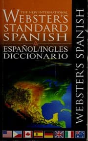 Tapa de The New International Webster's Standard Spanish