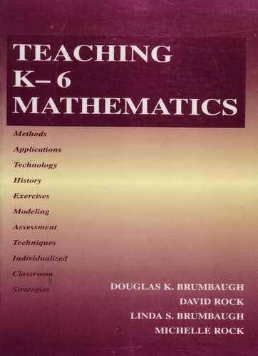 Tapa de Teaching K-6 mathematics