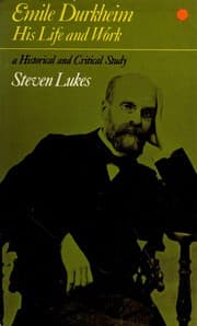 Tapa de Émile Durkheim