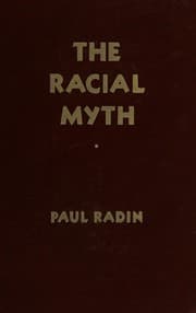 Tapa de The racial myth