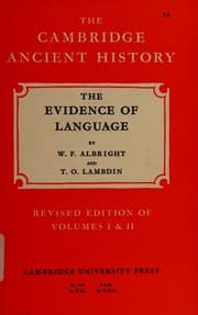 Tapa de The evidence of language