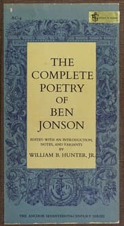 Tapa de The complete poetry of Ben Jonson