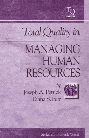 Tapa de Total Quality in Managing Human Resources (Total Quality)