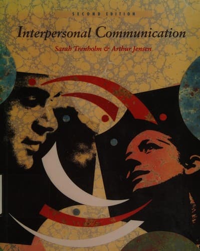 Tapa de Interpersonal communication