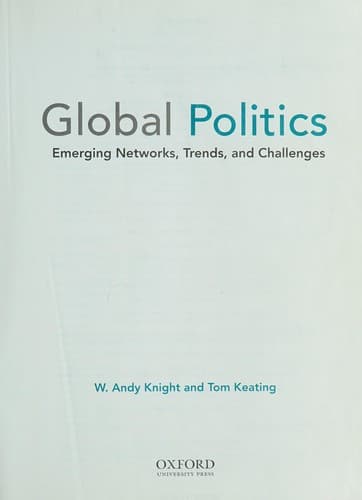 Tapa de Global politics