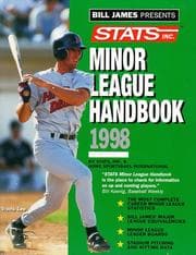 Tapa de STATS Minor League Handbook, 1998