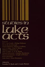 Tapa de Studies in Luke-Acts