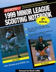 Tapa de Stats 1999 Minor League Scouting Notebook (STATS Minor League Scouting Notebook)