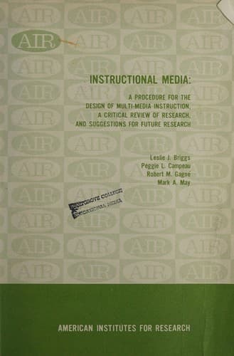 Tapa de Instructional media
