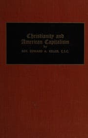 Tapa de Christianity and American capitalism