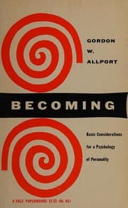 Tapa de Becoming; Basic Considerations for a Psychology of Personality