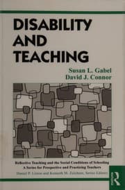 Tapa de Disability and teaching