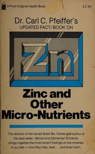 Tapa de Zinc and other micro-nutrients