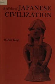 Tapa de A syllabus of Japanese civilization