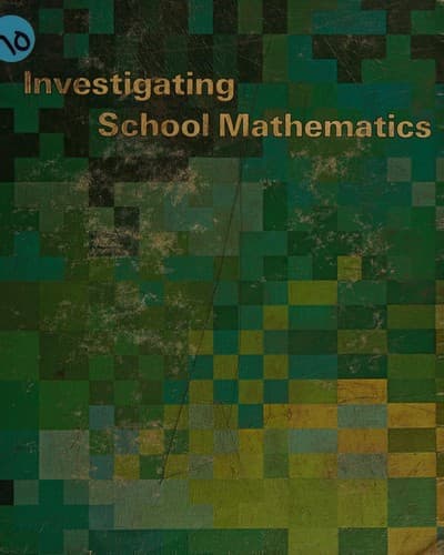 Tapa de Investigating school mathematics