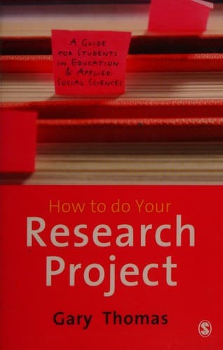Tapa de How to do a research project