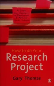 Tapa de How to do a research project