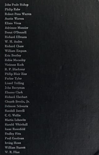Tapa de The Kenyon critics