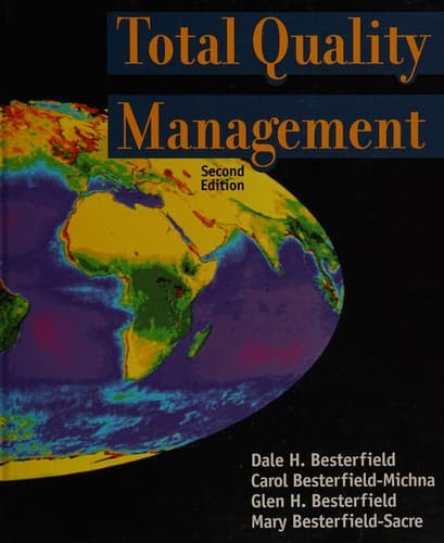 Tapa de Total quality management