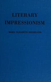 Tapa de Literary impressionism
