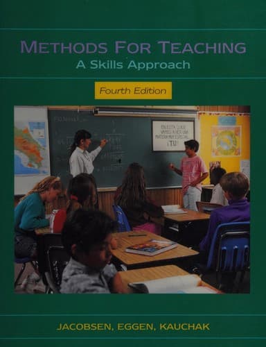 Tapa de Methods for teaching