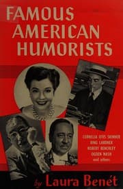Tapa de Famous American humorists