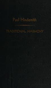 Tapa de A concentrated course in traditional harmony, with emphasis on exercises and a minimum of rules