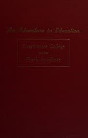 Tapa de An adventure in education