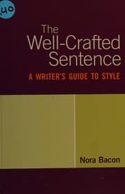 Tapa de The well-crafted sentence