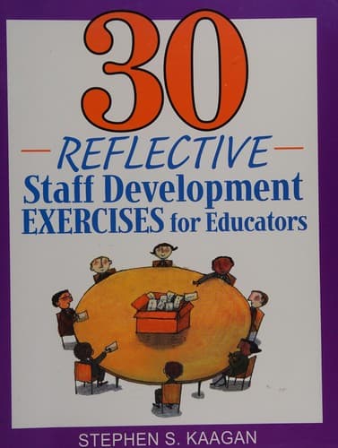 Tapa de 30 reflective staff development exercises for educators