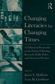 Tapa de Changing literacies for changing times