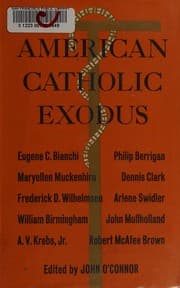 Tapa de American Catholic exodus