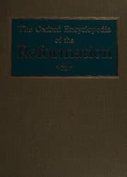 Tapa de The Oxford encyclopedia of the Reformation