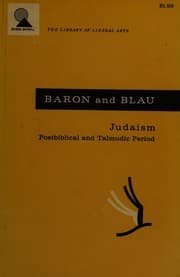 Tapa de Judaism, postbiblical and Talmudic period