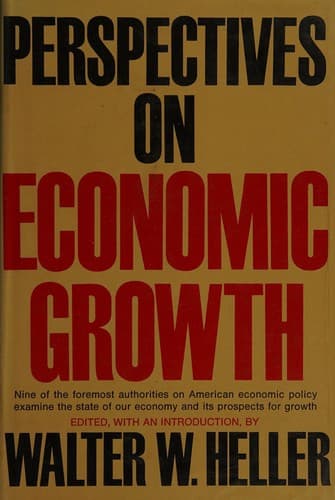Tapa de Perspectives on economic growth