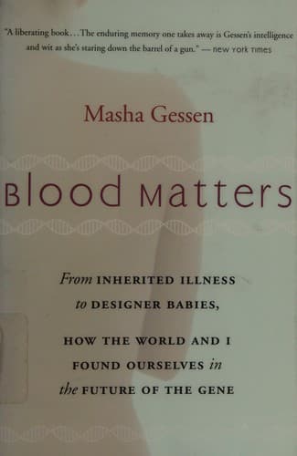 Tapa de Blood Matters